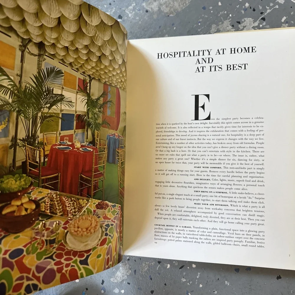 House & Garden's Complete Guide to Creative Entertaining‎ Hardcover 1st Edition